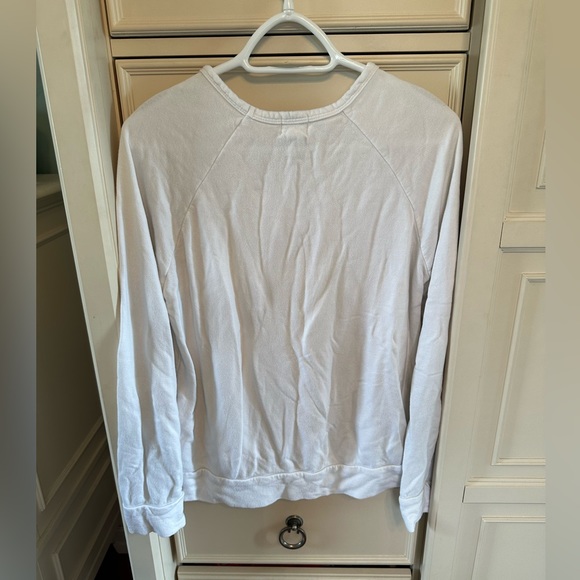 Sundry sweatshirt size 2 medium white with hearts - Picture 3 of 3